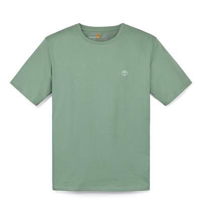Short Sleeve Outdoor Breathable Loose T-Shirt Men Tops Green-Bay A6DKUEC6