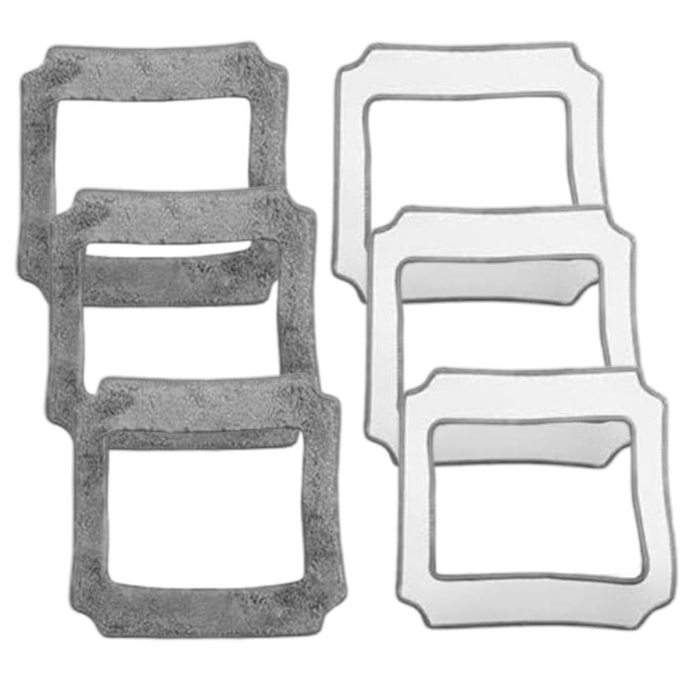 

6 Pack Replacement Robot Mop Cloth Pads For LIECTROUX YW710, Washable Cleaning Accessories With High Absorption