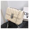 Womens Pu Crossbody Bag With Chain Strap And Cell Phone Pocket For Daily Use