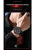 OFNS Men's Trendy Quartz Watch with Calendar, Multifunctional Small Seconds, 50m Waterproof - Casual Teenager Style