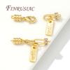 18K Gold/Rhodium Plated Connector Fasteners Lock Closure Clasps Accessories For DIY Women Needlework Beads Jewelry Making