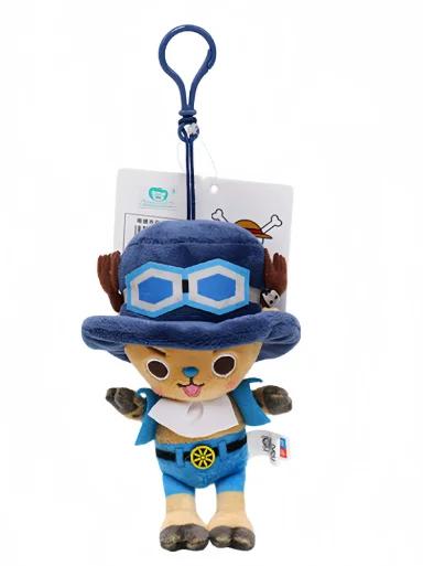 12Styles One Piece Kawaii Luffy Roronoa Zoro Tony Tony Chopper Laboon Merry Plush Toy Anime Stuffed Doll Keychain Christmas Gift