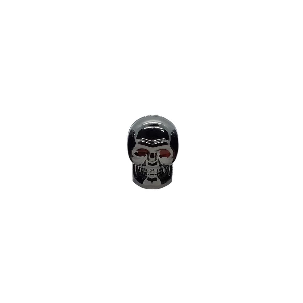 1Pc Antirust Copper Core Bike Tires Valve Caps Skull Style Tire Valve Cap Valve Stem Cap  Motorcycle