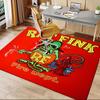 Rat Fink Feuerwehr Aufkleber Aufkleber Büromatte Perfekt für Heimdekoration Büroschreibtisch Stuhl Teppiche Stuhlteppich für Büro Polyester Stuhlmatte G
