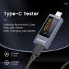 KWS-2301C Type-C Current and Voltage Monitor DC 4-30V 0-12A Power Meter Tester PD Battery Capacity Digital LCD Display Meter