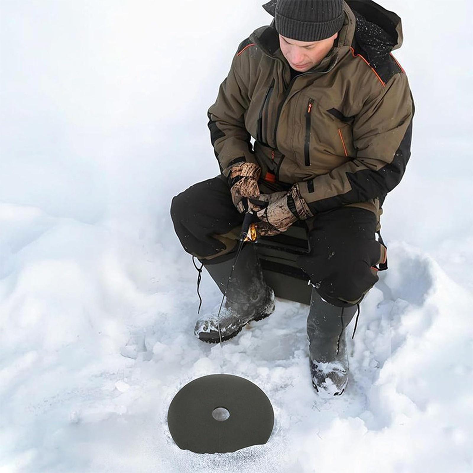 

Крышки для лунок для подледной рыбалки - 12 дюймов Изолятор для лунок для подледной рыбалки Аксессуары для подледной рыбалки EVA Крышка для лунки для льда Зима one size