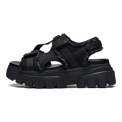 Li Ning LN Hiker Sportsandalen Damen Sandalen Schwarz AGUT010-2