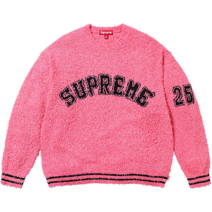 Supreme Textured Arc Sweater Pink M