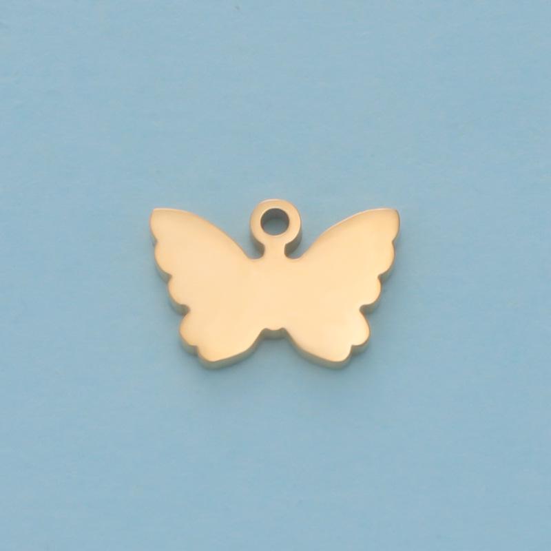 

Stainless Steel Butterfly Pendant - Creative European & American Style Jewelry Accessory
