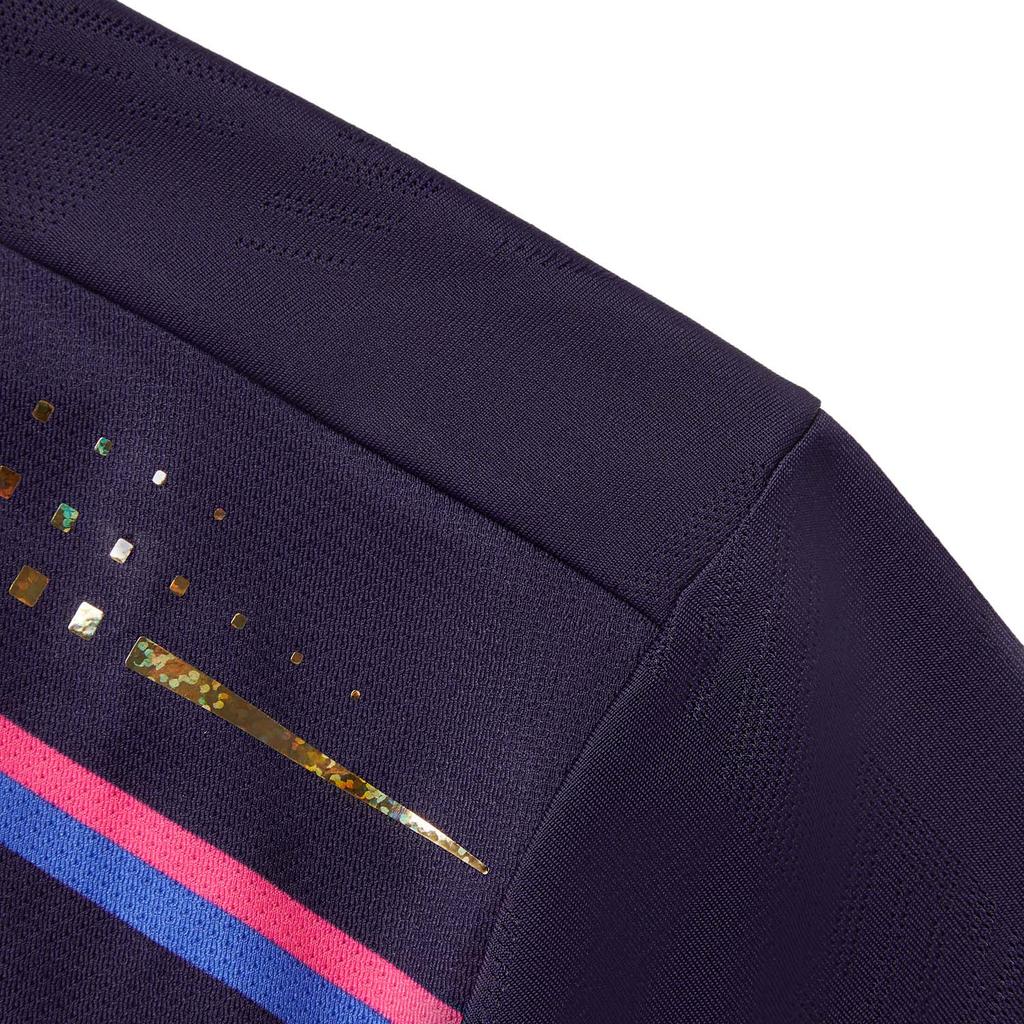 Li Ning Comfortable Casual Minimalist Color Block Short Sleeve T-Shirt Men Tops Century-Purple AAYV085-1