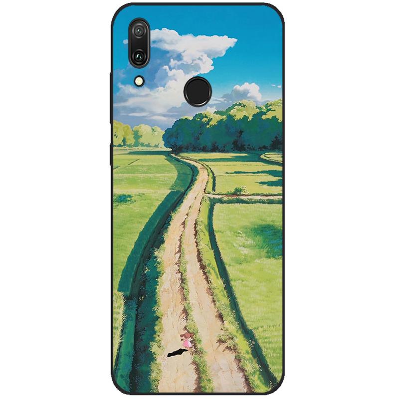 For Huawei Y7 2019 Case Y 7 2019 Silicone TPU Back Cover Protective Phone Case For Huawei Y7 Y7 Prime 2019 Bumper Fundas Coque