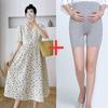 Summer Floral Maternity Dress: Petite, Short-Sleeved, Casual, Age-Reducing, Mid-Length