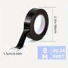 10 Pieces of PVC Electrical Insulation Tape - Strong Adhesive, Heat-resistant and Weather-resistant, Moisture-proof, Durable