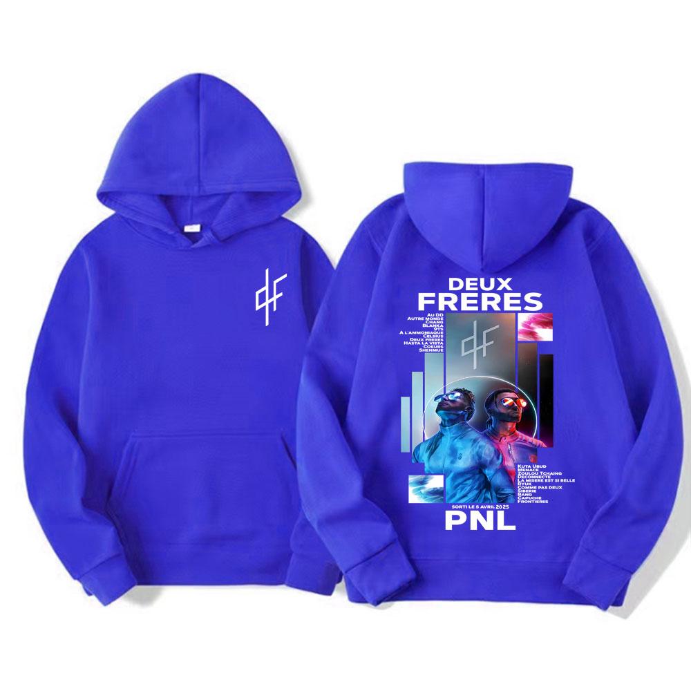 Le Monde Chico Pnl Album French Rapper Graphic Hoodies Men Women Harajuku Hip Hop Punk Sweatshirts High Quality Fleece Pullovers