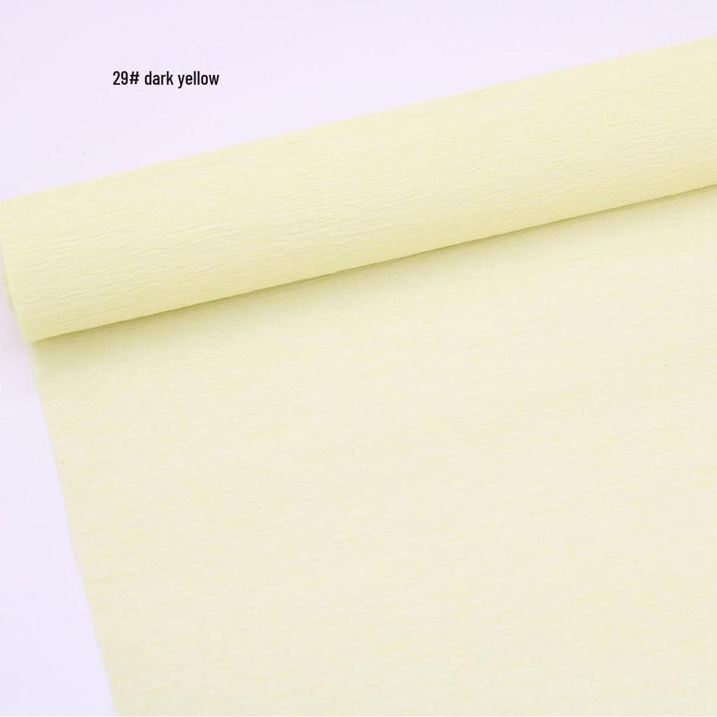Colored Crepe Paper for DIY Floral Crafts and Packaging