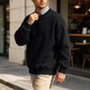 Heren Kleur Ronde Hals Lange Mouwen Sweatshirt Casual Losse Pasvorm Pullover