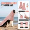 Adjustable Dog Rain Jacket Waterproof Pet Dog Raincoat Dog Sun Protection Clothing  For Dogs Puppy