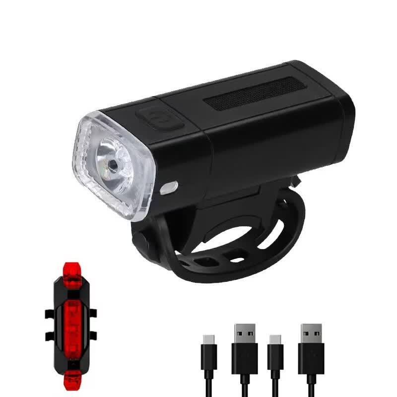 Lishi Rainproof Bicycle Headlight & Taillight Set