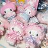 New Dreamy Ballet My Sweet Piano Anniversary Plush Keychain Cute Anime Kuromi  Melody  Me Mell Toy Small Pendant Accessories