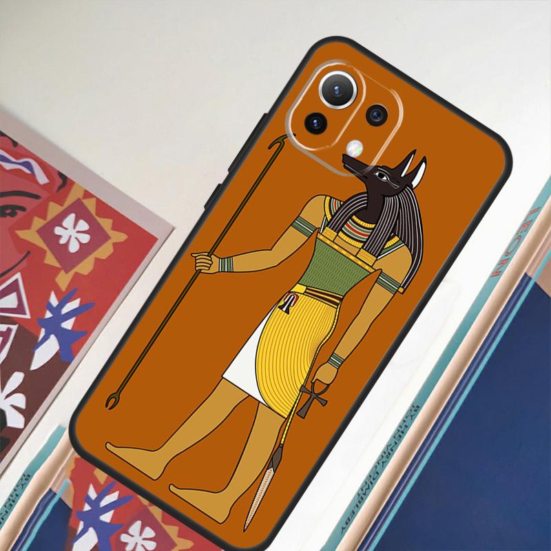 Anubis Egyptian God For Xiaomi 15 Ultra 14 13T 14T 15T 17 Pro Max Case For POCO X7 Pro X5 X6 F5 F6 F7 F8 Ultra