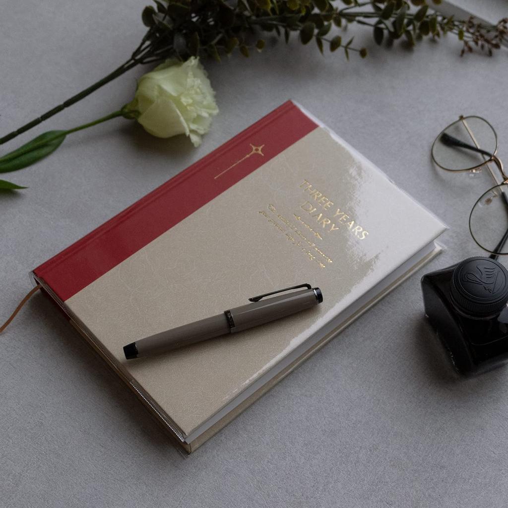 Apica Horizontal A5 No Date D307 3-Year Diary, Layout, Size, Display,