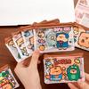 Cartoon Capybara Mini Zero Wallet For Women Lightweight Fashionable Portable Lipstick Earphone Storage Bag Cute Coin Purse