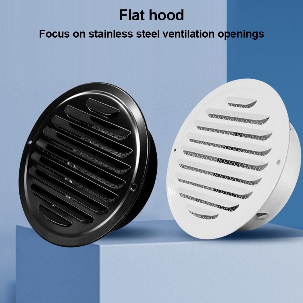 Round Air Ventilation Cover Stainless Steel Air Vent Grille Ventilation Tool Ducting Ventilation