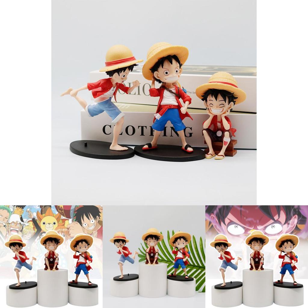 Adorable One Piece Luffy Figure Pvc Collectible Model Perfect For Anime Fans