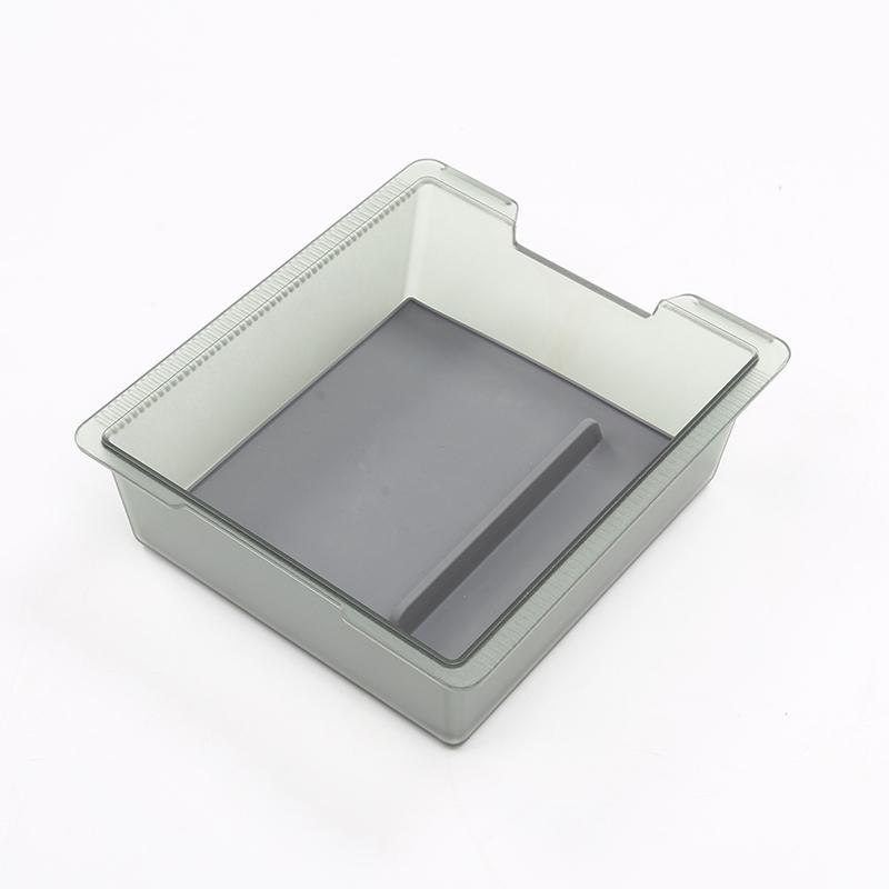 

для Tesla Model 3 Y 2023 Аксессуары Центральная консоль Ящик для хранения Центральный пульт управления Прозрачный органайзер Чехол с силиконовой подкладкой прозрачный