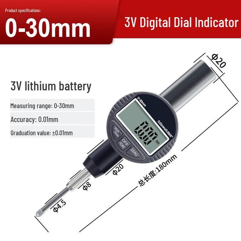 Aokewen 3V Digital Dial Indicator