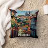 Pictures Portugal Painting Personalized Pillow Cover Kids Bedroom Wild Party Decor Pillowcase Kid Birthday Shower Gift