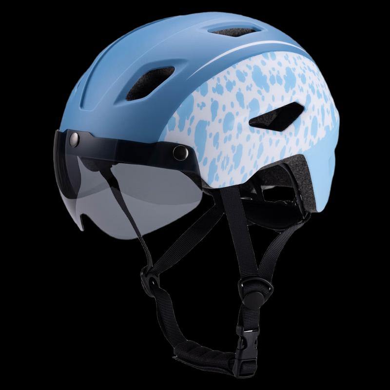 Lishi Detachable Magnetic Goggle Cycling Helmet 49-58CM