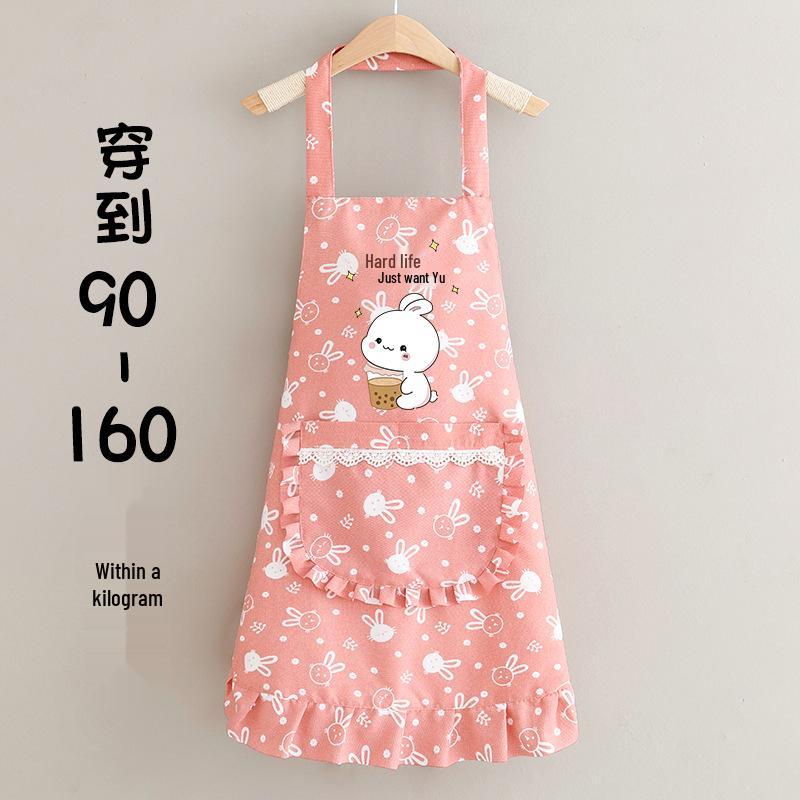 Soft, Comfortable, Cute, Stain & Dirt-Resistant Waist Apron for Home Kitchen and Workshop