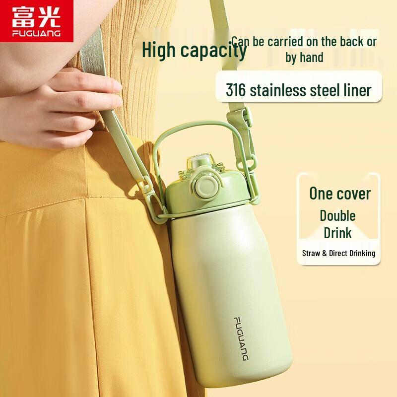 Fuguang Double-Layer Borosilicate Glass Insulated Cup
