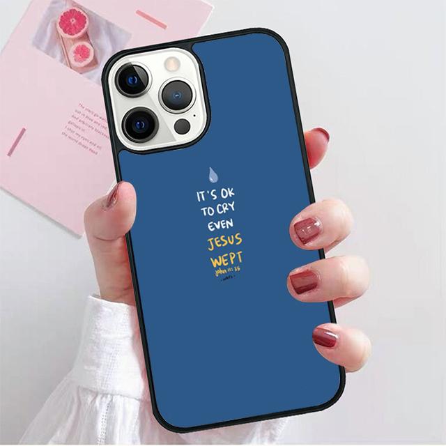 Faith Christian Religious Jesus Phone Case Cover For iPhone 17 Air 16 15 14 12 13 11 Pro MAX apple Plus Coque Shell