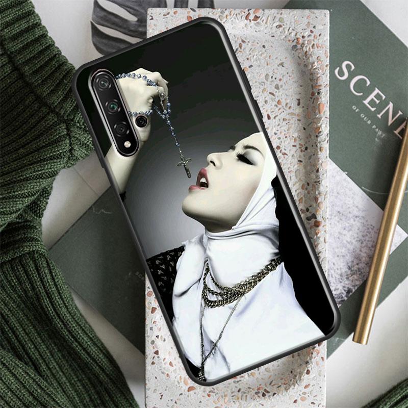 Sexy Girl Sister Style Nun Case For Huawei Honor 70 50 X8 X9a Magic5 90 Lite P20 P30 P40 P60 Pro P Smart Nova 5T Cover