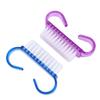 6.5cm Long Plastic Manicure Pedicure Brush Nail Cleaning Tools Soft Remove Dust Makeup Brushes Nail Care Accessories