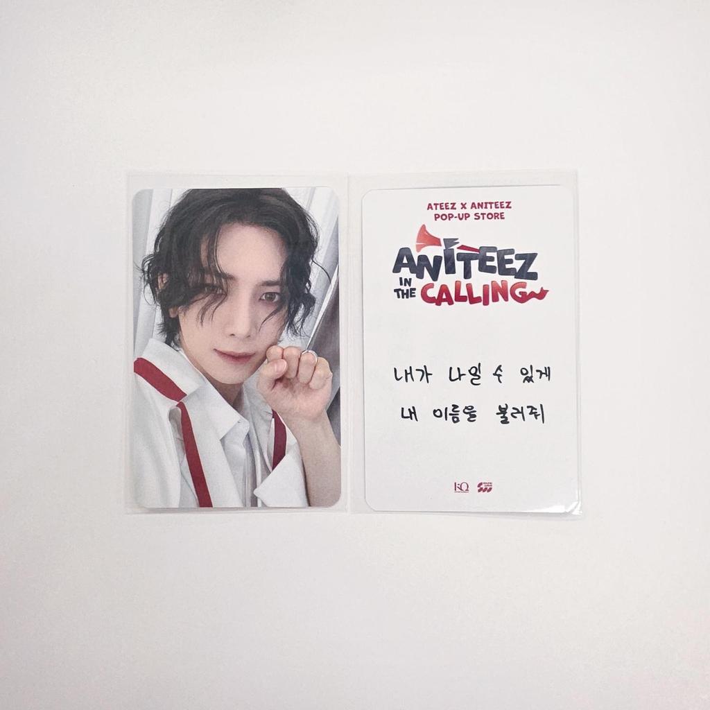 ATEEZ ANITEEZ ÇAĞRIDA Etkinlik Fotoğraf Kartı Seti Özel vers.