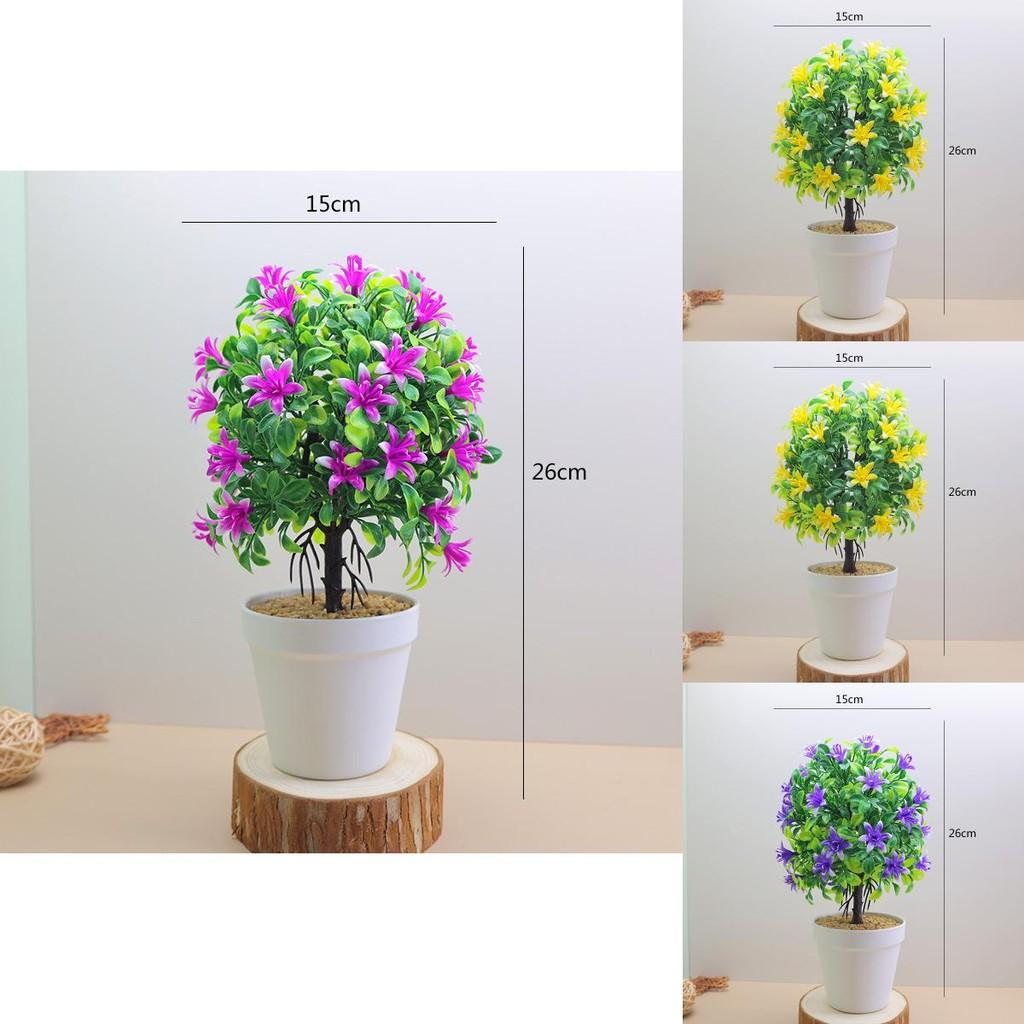 Artificial Murraya Exotica Plant With Plastic Pot For Home Decor And Photography Props