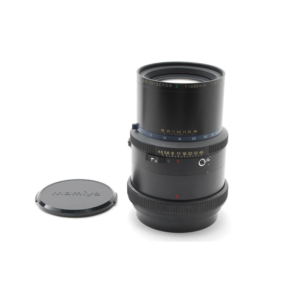 

Used EXC+5 Mamiya SEKOR Z 250mm f/4.5 W, Front Cap, Rear Cap from Japan