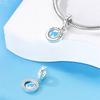 Holiday Series Seaside Coconut Slippers Car Wheel Copper Metal Charm Bead Components Bead Components Compatible With Do It Yourself Bracelet High