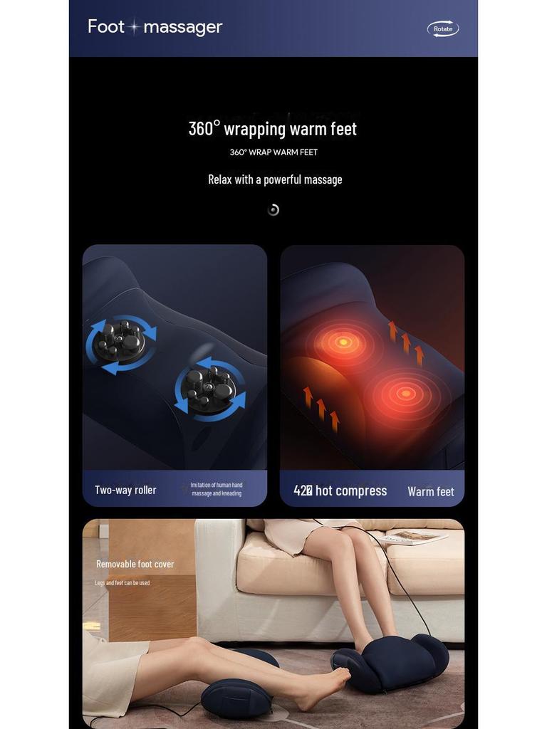 Cross-Border Leg and Sole Heating Massager