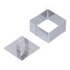 Cake Mousse Ring Mold Stainless Steel Dessert Rings Cake Cutter for Salads Pastries Baking