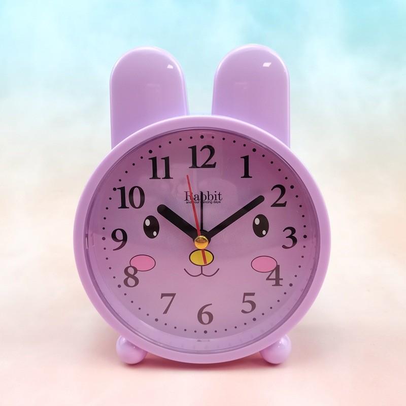 Kids Cartoon Bedside Alarm Clock With Analog And Digital Display For Childrens Room Decor