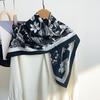 New Printed Satin Square Scarf Fashion All Season Travel Accessory