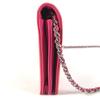 CHANEL Makeup Shoulder Bag Crossbody Long Wallet Patent Leather pink