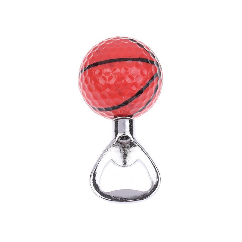 Rustfritt Stål Fotball Baseball Flaskeåpner Morsom Ølflaskeåpner, Nyhetsgave