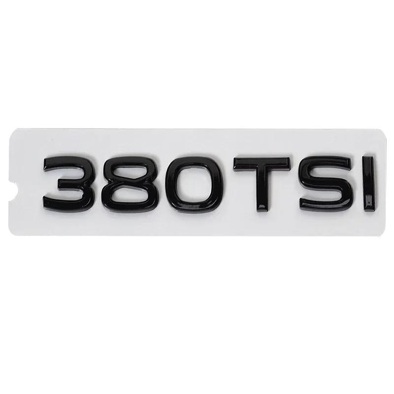 3D ABS 280TSI 380TSI Car Body Side Emblem Auto Rear Trunk Badge Sticker For VW Golf Passat Jetta Tiguan Polo Vento Lavida MK4