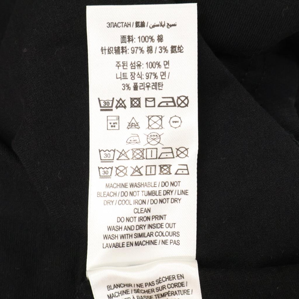 BURBERRY Black 8053010 Cotton T-shirt tops L blackUsed