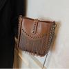 Mini Punk Style Crossbody Bags Women Rivets and Tassels Retro Bags Small Messenger Bags Fashion Vintage Packages CLE